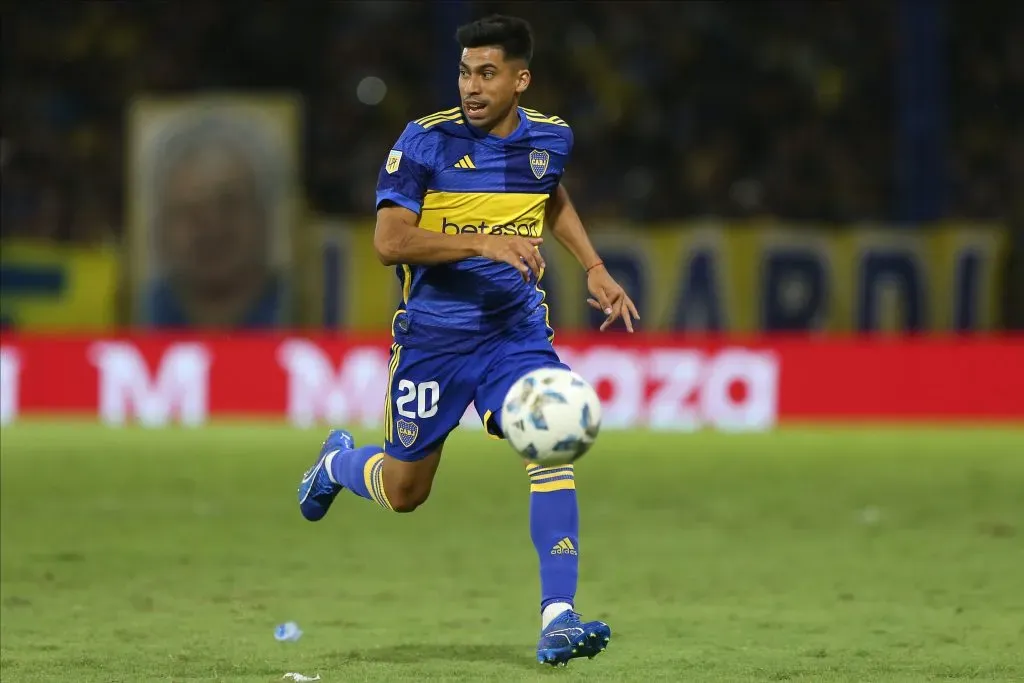 Juan Ramírez, colgado en Boca. (Foto: Getty)