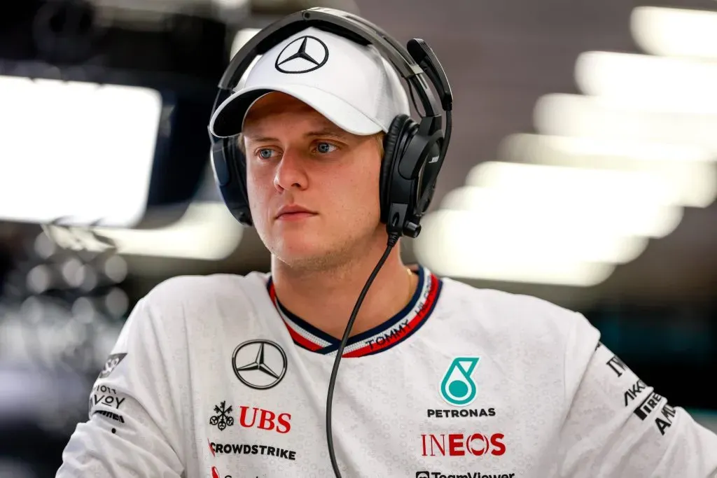 Mick Schumacher lleva un par de temporadas como probador de Mercedes, pero no corrió ningún GP desde entonces. IMAGO