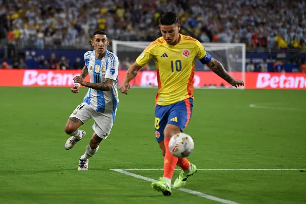 James Rodríguez en la final de la Copa América. (Foto: IMAGO).