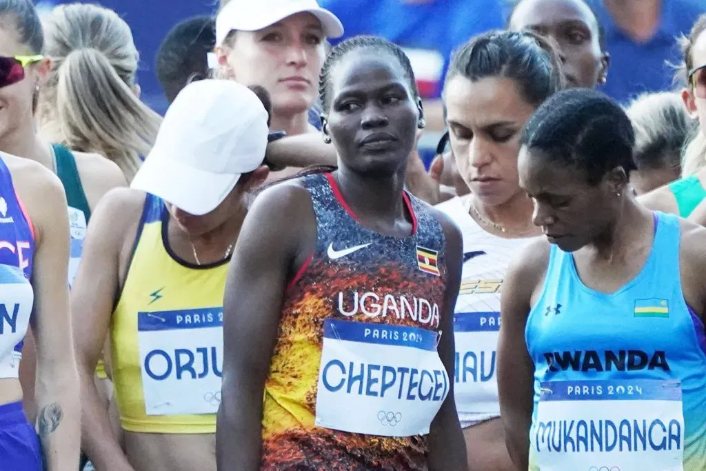 Rebecca Cheptegei durante los Juegos Olímpicos de París 2024. IMAGO