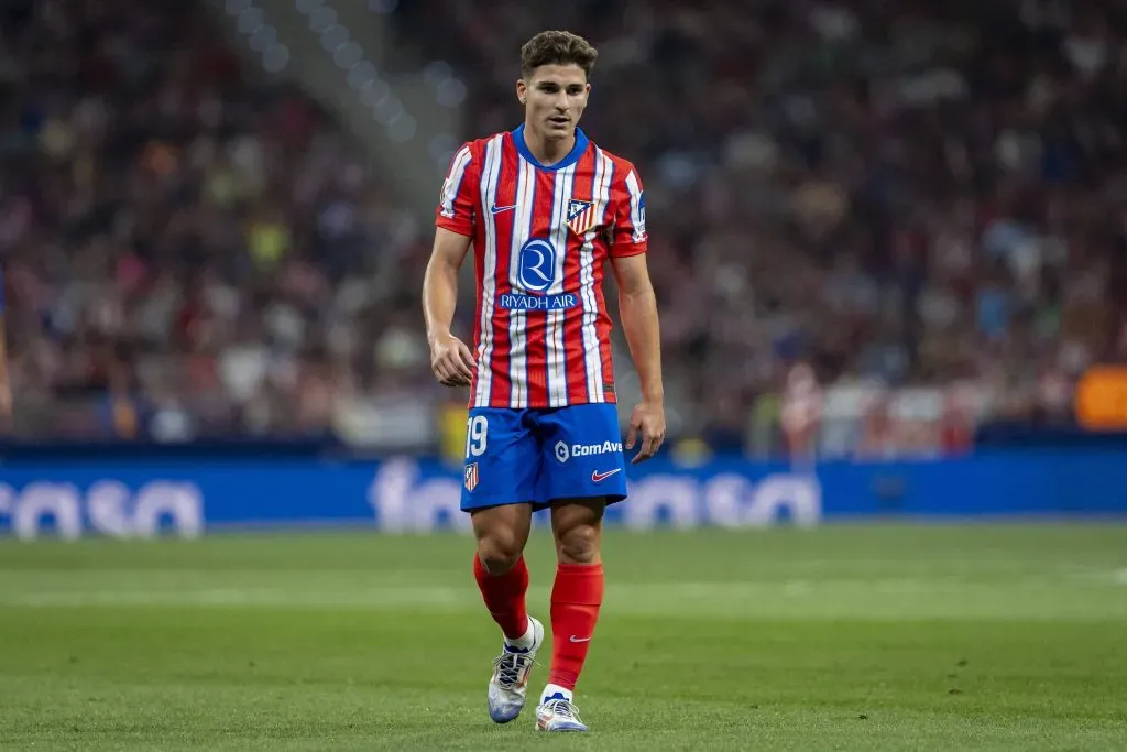 Julián Álvarez todavía no destacó en Atlético de Madrid. IMAGO