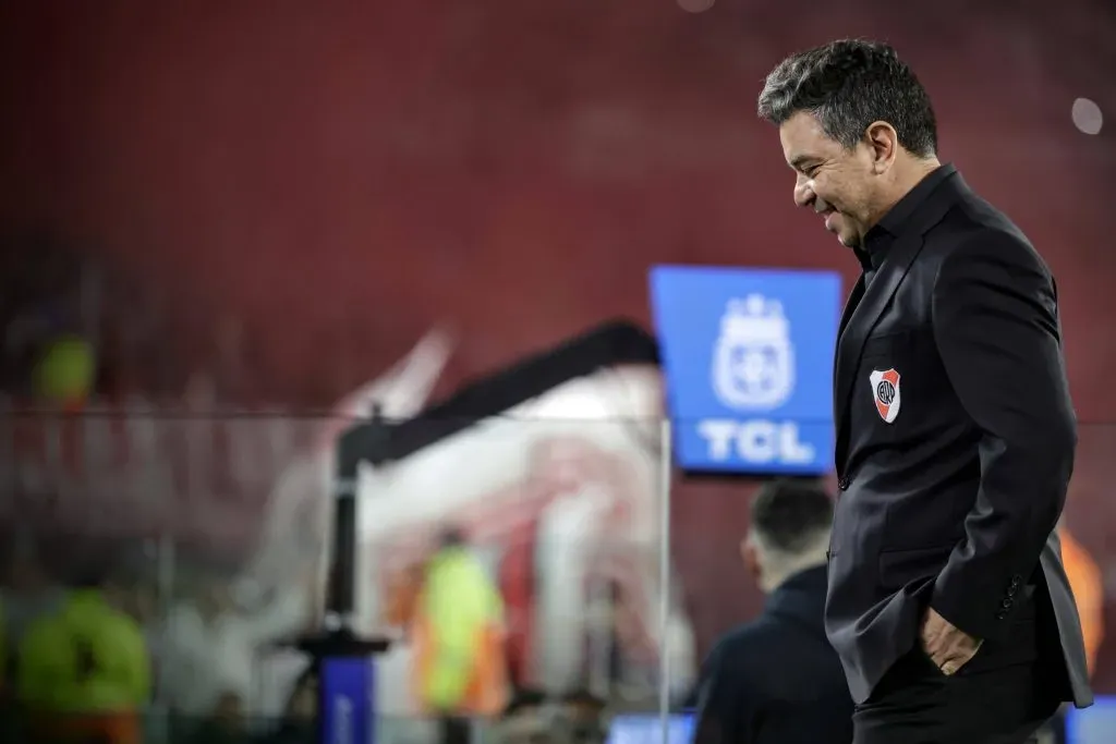 Marcelo Gallardo ante Atlético Tucumán. (Foto: IMAGO/Fotobaires).