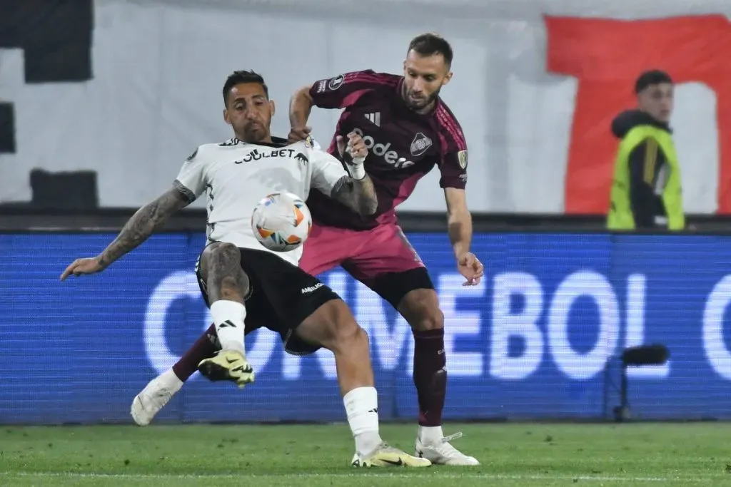 Germán Pezzella abrió la cuenta para River. (Foto: Prensa River)