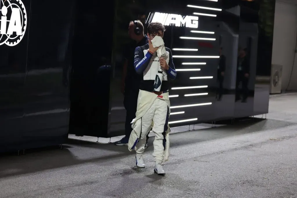 Franco Colapinto sufrió la carrera de Singapur. IMAGO