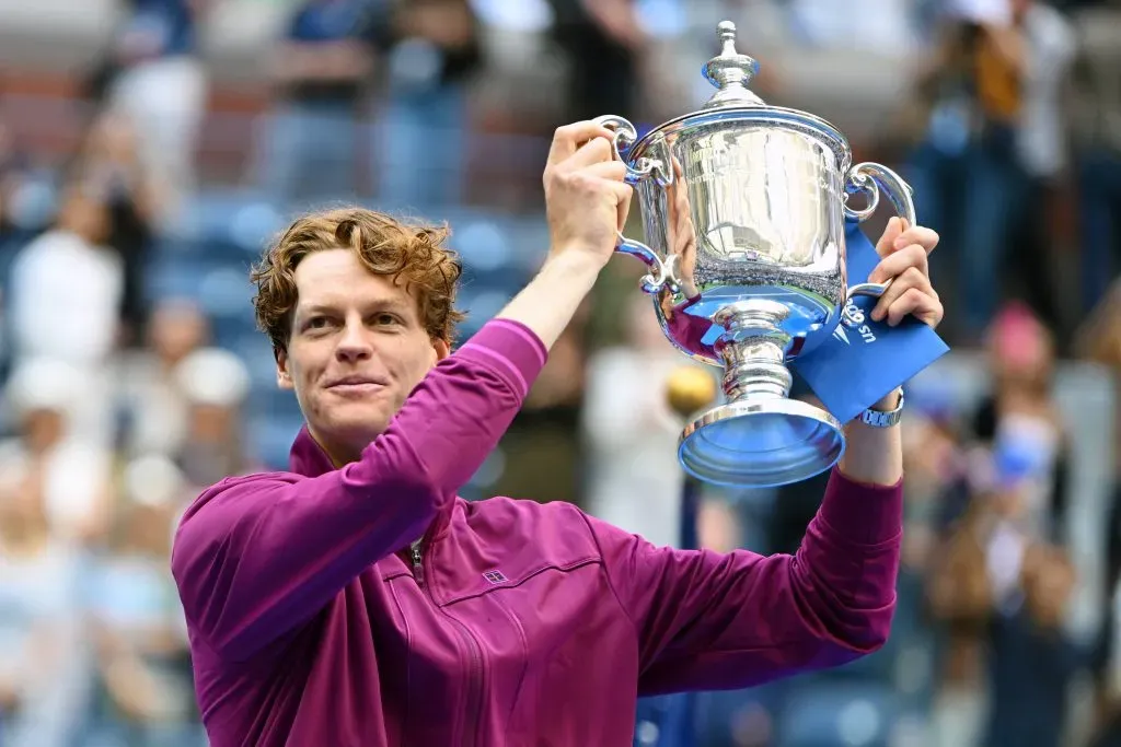 Jannik Sinner logró ganar el US Open a pesar de tener la mente en su caso de dopaje. IMAGO