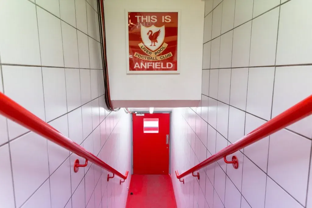 El túnel de Anfield no le gustaba a Micah Richards. IMAGO