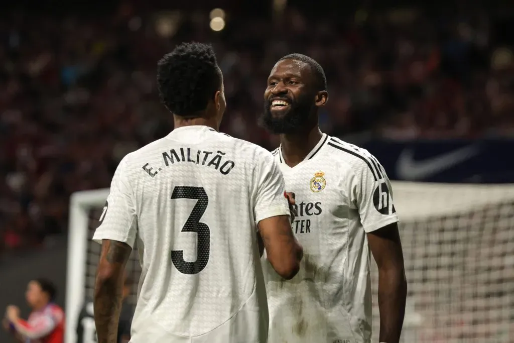 Real Madrid apuesta a que Rüdiger, Militao y Alaba puedan moldear a Martínez. IMAGO