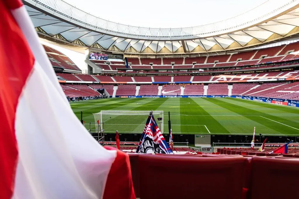 El estadio del Atlético de Madrid ahora se llamará Riyadh Air Metropolitano. IMAGO