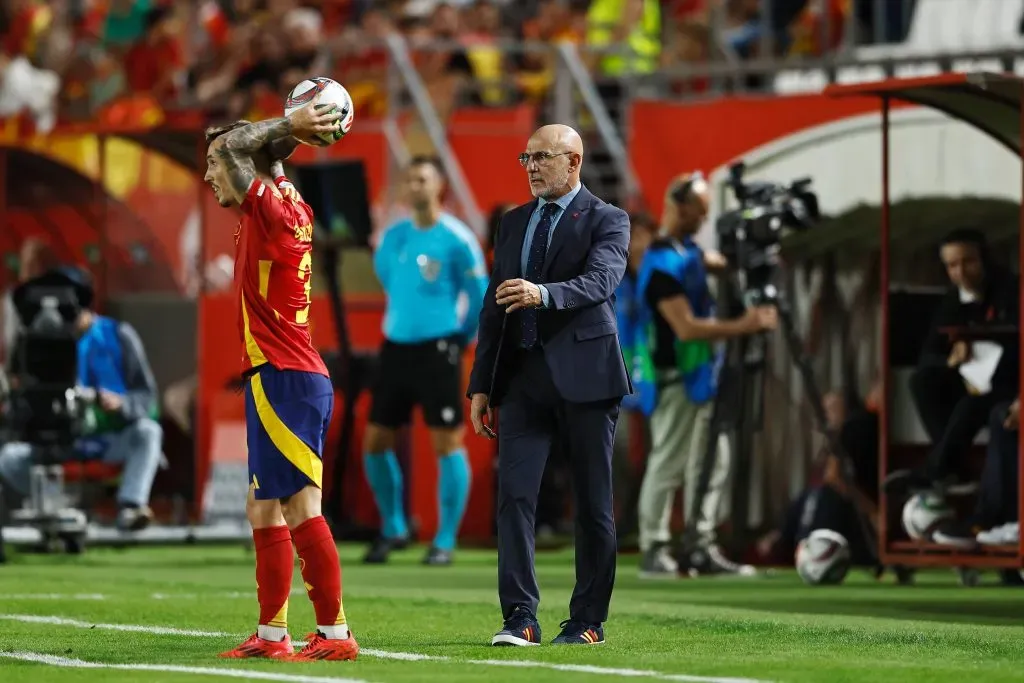 Luis de la Fuente, ya salió campeón con España de la UEFA Nations League 2022/2023 y de la Euro 2024.