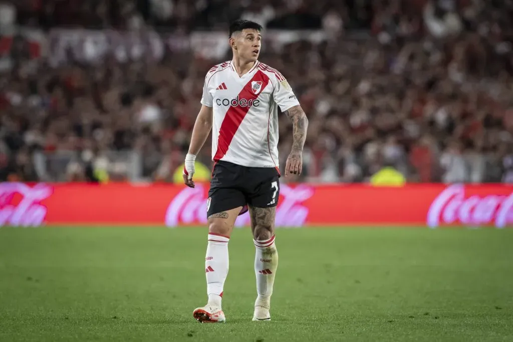 Adam Bareiro, delantero de River.