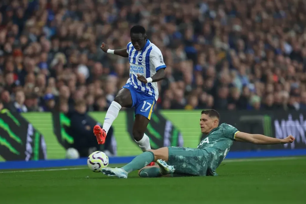 Micky van de Ven tiene el mejor registro de velocidad punta en la historia de la Premier League. IMAGO