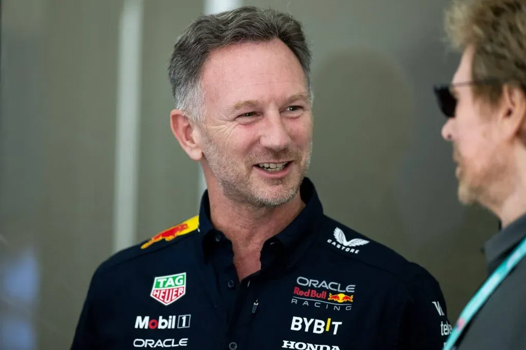 Christian Horner, jefe de equipo de Red Bull, admitió el interés por Colapinto. IMAGO