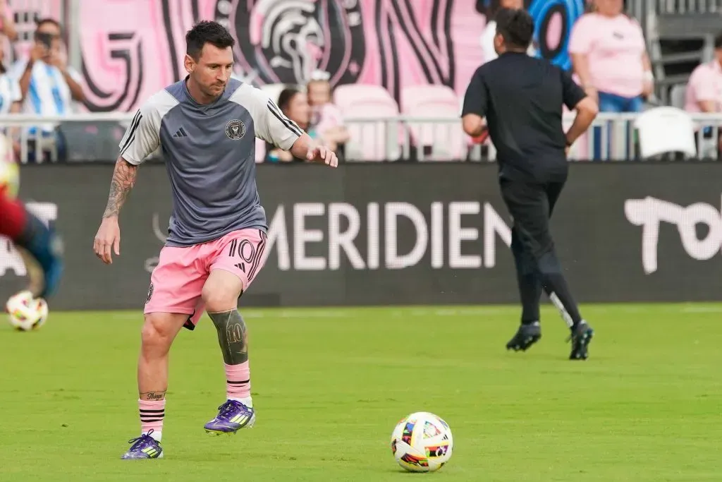 Cada entrenamiento con Messi es especial. IMAGO