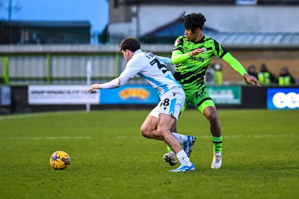 Maxi Odeyele apenas duró un mes en el Forest Green. IMAGO