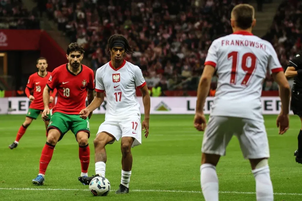 El pasado mes de octubre debutó en Nations League con Polonia contra Portugal. IMAGO