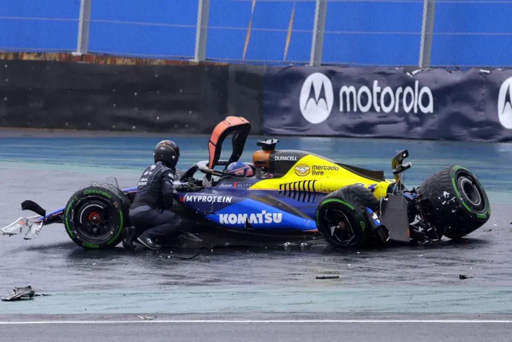 Los accidentes de Colapinto en Interlagos no ayudaron. IMAGO