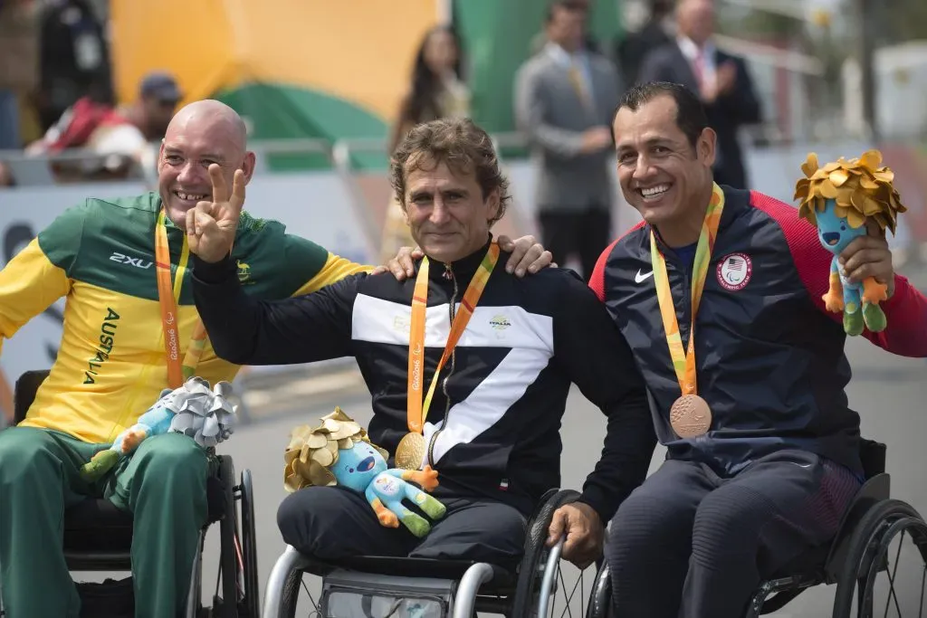 Zanardi repitió el oro en los Paralímpicos de Río 2016. IMAGO