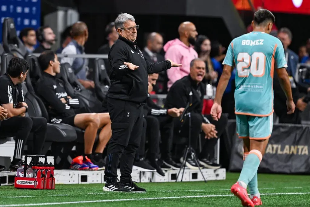 Gerardo Martino en el Inter Miami 2 – Atlanta United 3.