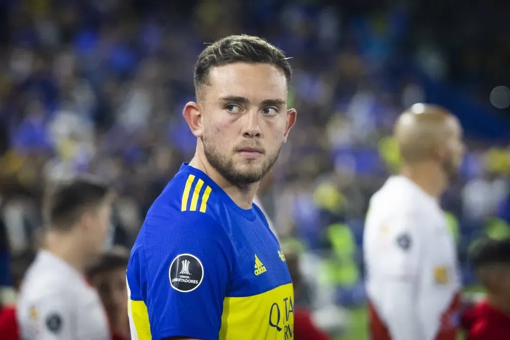 Gabriel Aranda durante su paso por Boca. (IMAGO / NurPhoto)