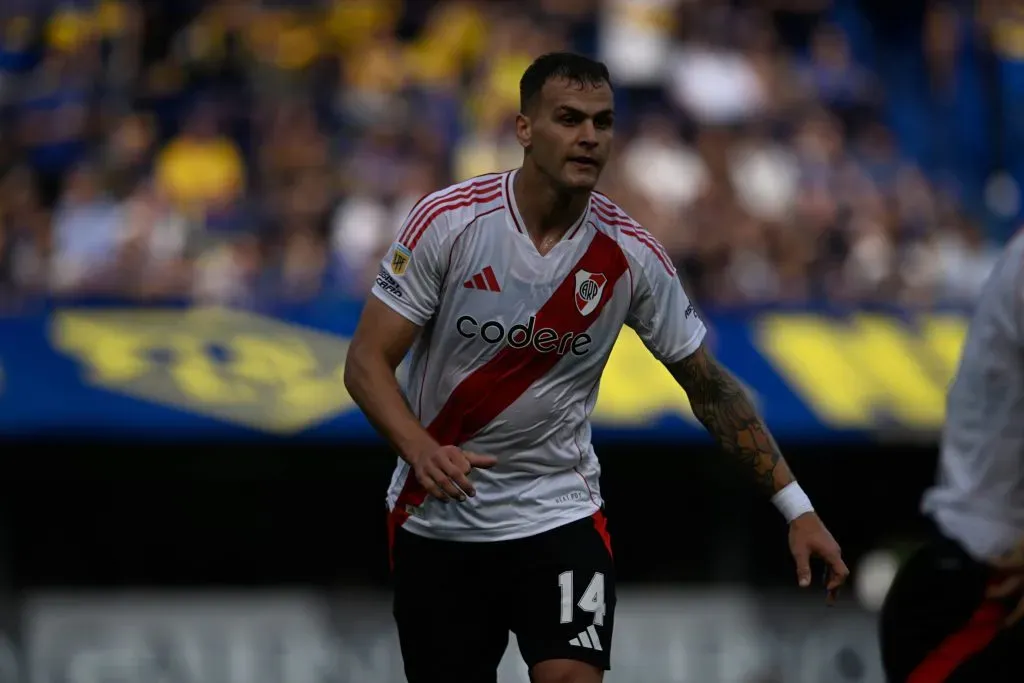 González Pirez, expulsado ante Independiente Rivadavia.