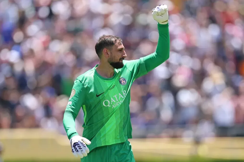 Donnarumma, una de las figuras del PSG (Getty Images).