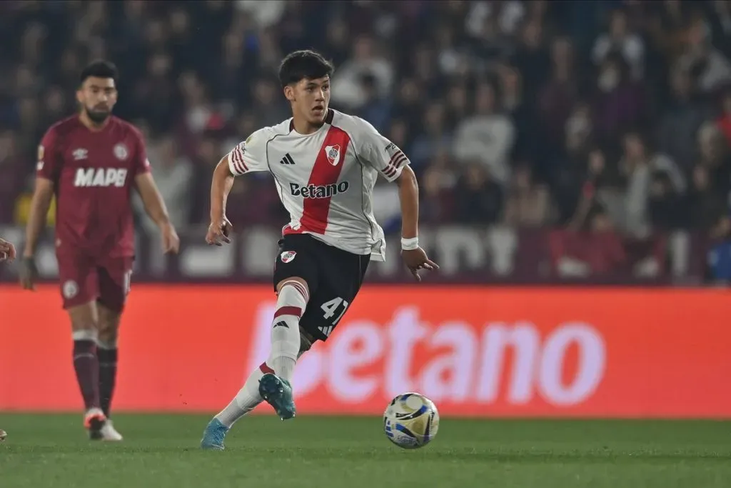 Juan Cruz Meza, juvenil de River. (Getty Images)