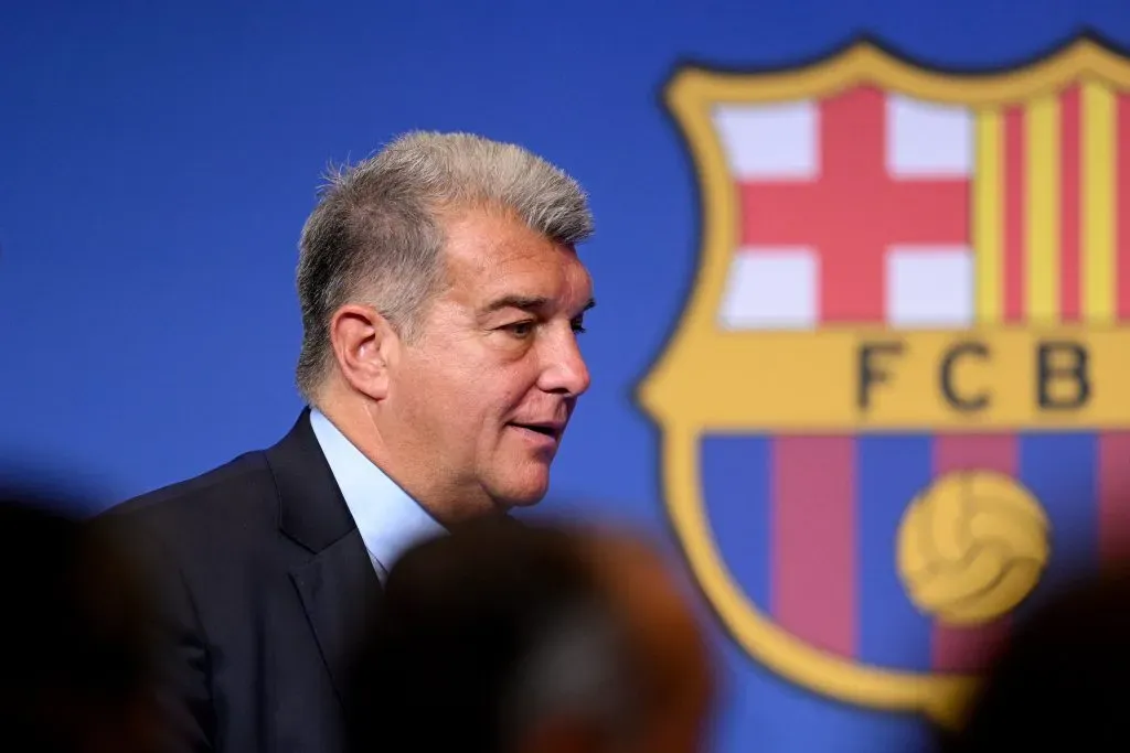 Foto: Getty Images – Joan Laporta precisa decidir futuro de Messi