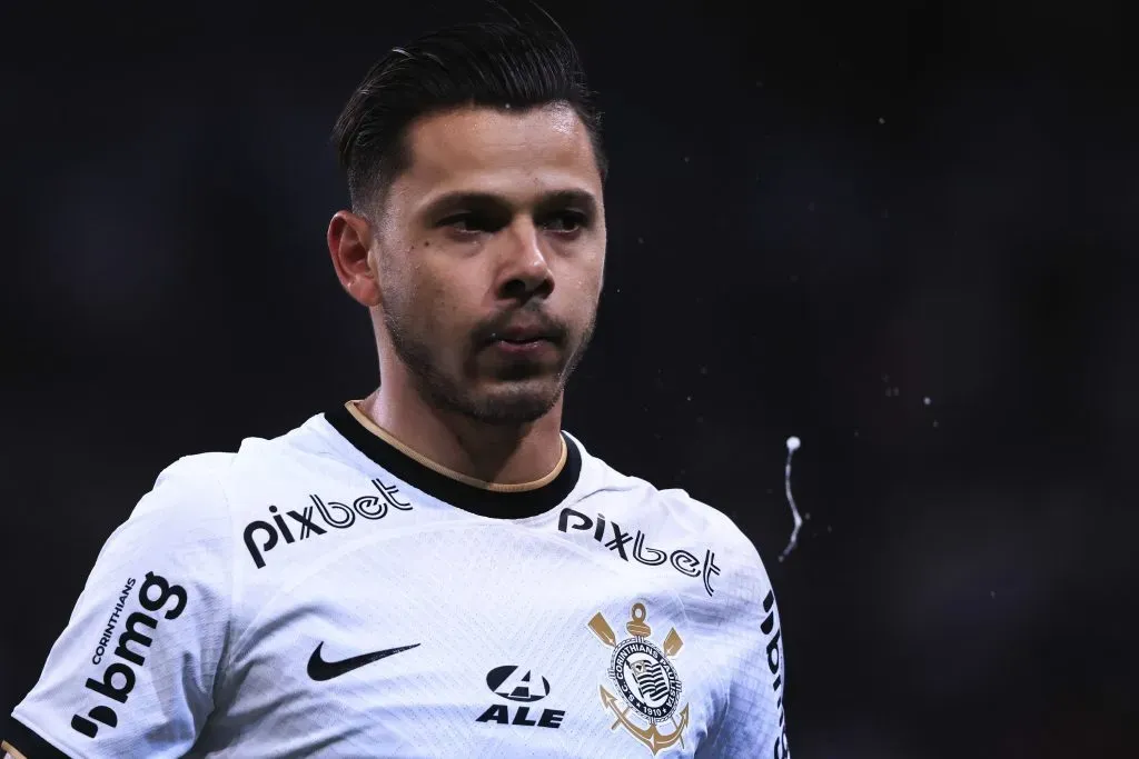 SP – Sao Paulo – 24/01/2023 – PAULISTA 2023, CORINTHIANS X GUARANI – Romero jogador do Corinthians durante partida contra o Guarani no estadio Arena Corinthians pelo campeonato Paulista 2023. Foto: Ettore Chiereguini/AGIF