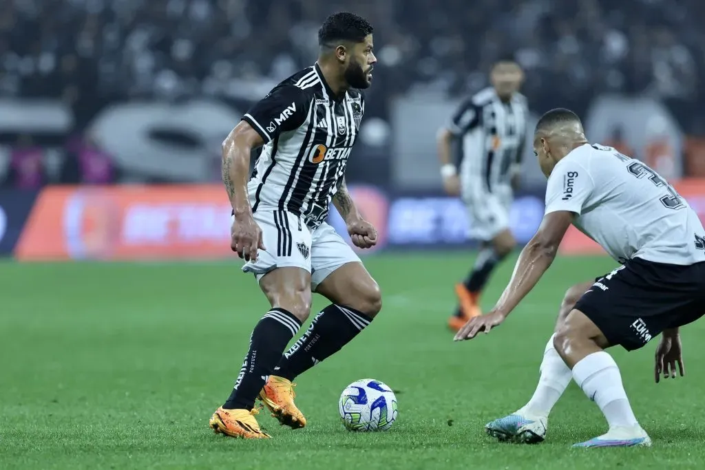 Foto: Marcello Zambrana/AGIF – Hulk não conseguiu marcar contra o Corinthians