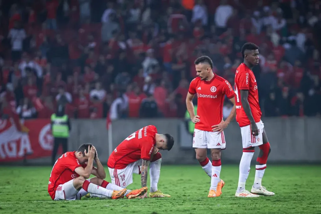 Foto: Maxi Franzoi/AGIF – Internacional foi eliminado na Copa do Brasil