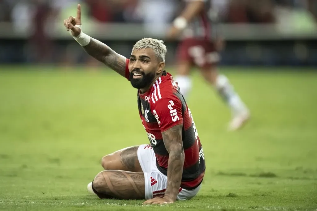 Foto: Jorge Rodrigues/AGIF – Gabigol chutou o balde contra a imprensa