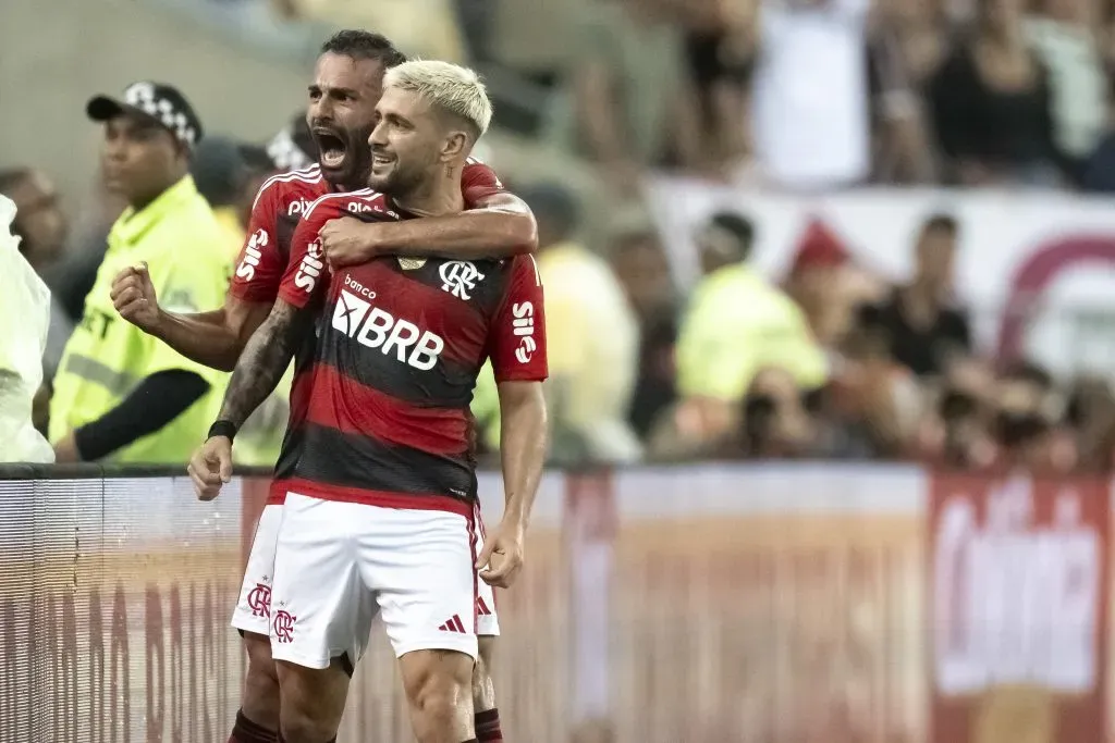 Foto: Jorge Rodrigues/AGIF – Arrascaeta marcou mais um pelo Flamengo