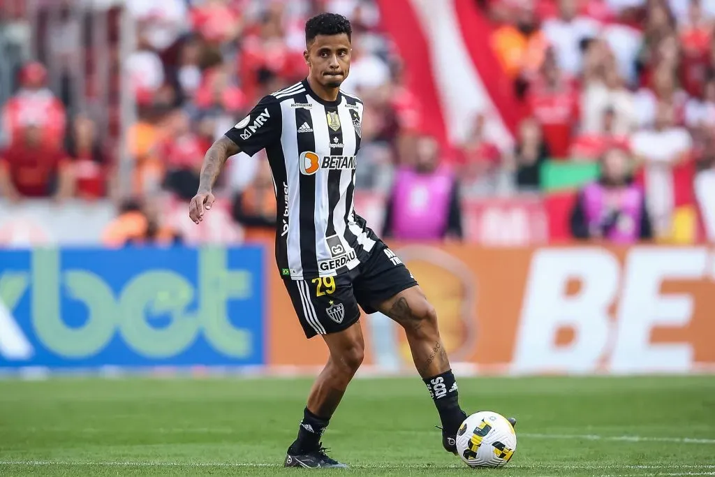 RS – Porto Alegre – 31/07/2022 – BRASILEIRO A, INTERNACIONAL X ATLETICO-MG – Allan jogador do Atletico-MG durante partida contra o Internacional no estadio Beira-Rio pelo campeonato Brasileiro A 2022. Foto: Pedro H. Tesch/AGIF