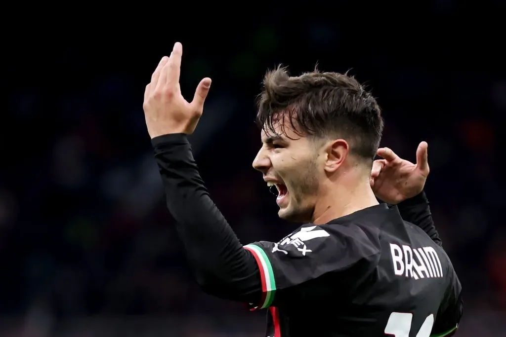 Foto: Alex Grimm/Getty Images – Brahim se destacou com a camisa do Milan.