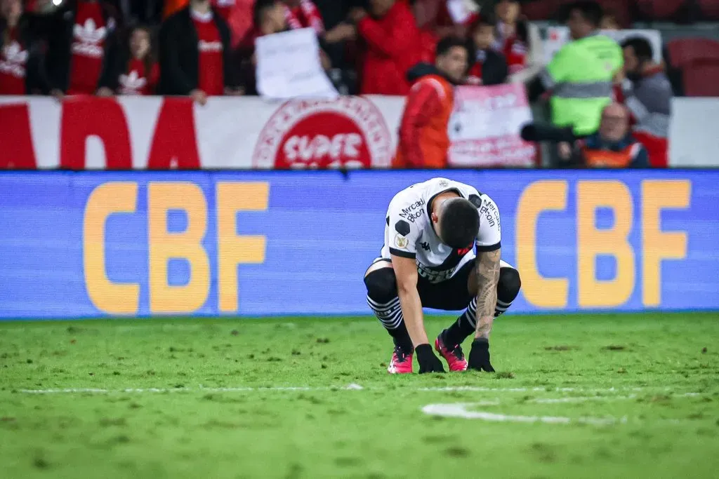 Foto: Maxi Franzoi/AGIF – Pec se lamentando no jogo contra o Internacional.