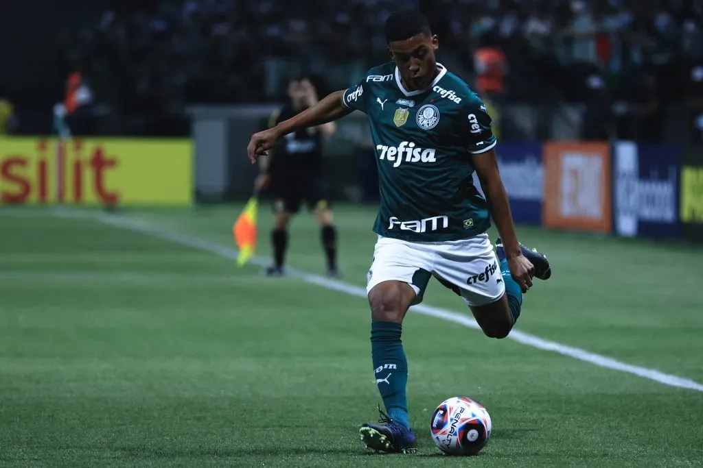 Vanderlan com a camisa do Palmeiras – Foto: Ettore Chiereguini/AGIF