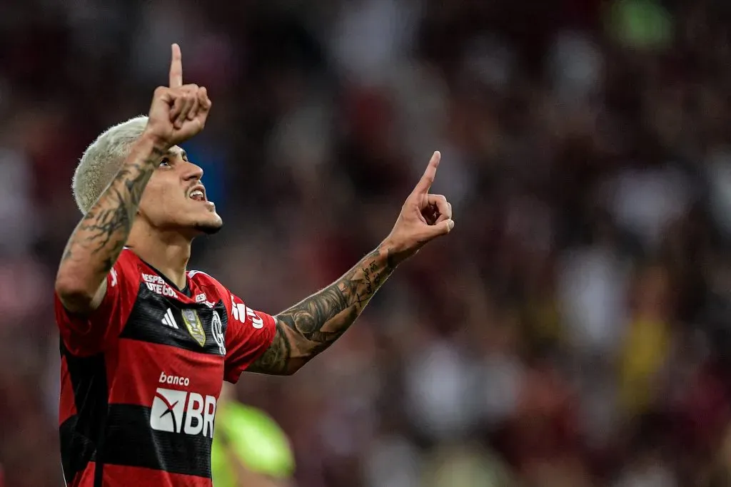 Foto: Thiago Ribeiro/AGIF – Pedro marcou até aqui 24 gols na temporada 2023, oito vezes mais que Richarlison em toda a temporada pelo Tottenham