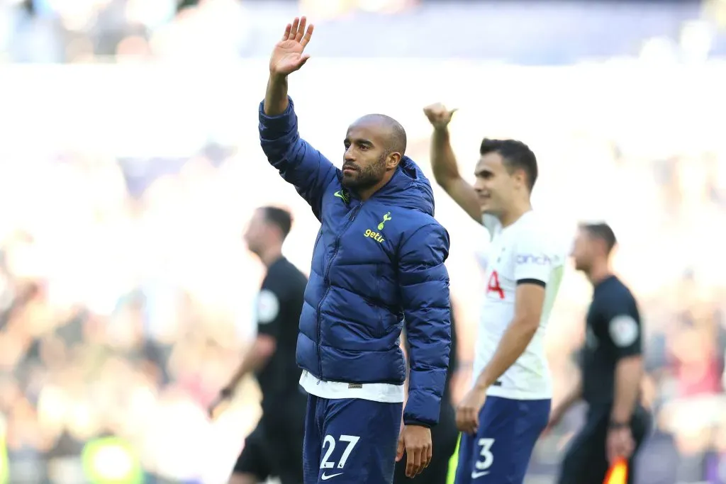 (Photo by Catherine Ivill/Getty Images) – Lucas Moura se despediu do Tottenham.