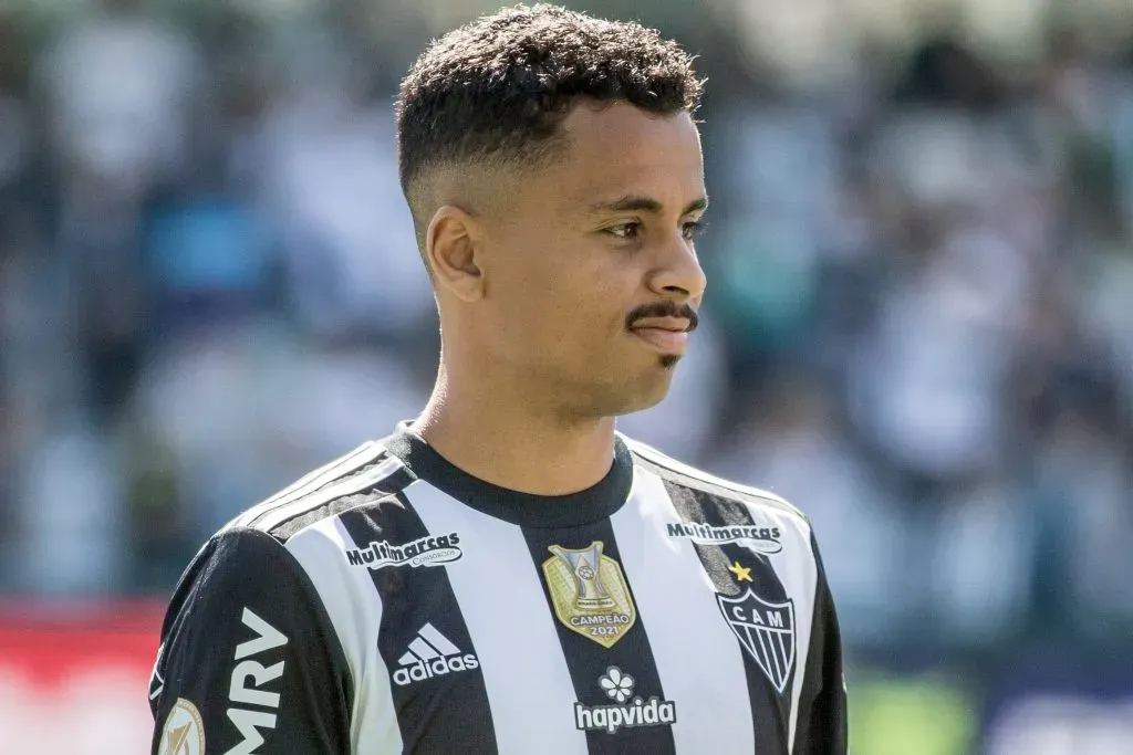 PR - Curitiba - 14/08/2022 - BRASILEIRO A 2022, CORITIBA X ATLETICO MG - Allan jogador do Atletico-MG durante partida contra o Coritiba no estadio Couto Pereira pelo campeonato Brasileiro A 2022. Foto: Robson Mafra/AGIF