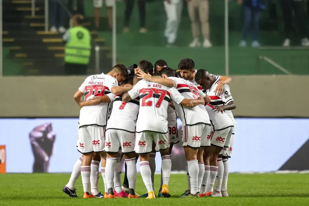 2023. Foto: Gilson Lobo/AGIF- Jogadores do São Paulo