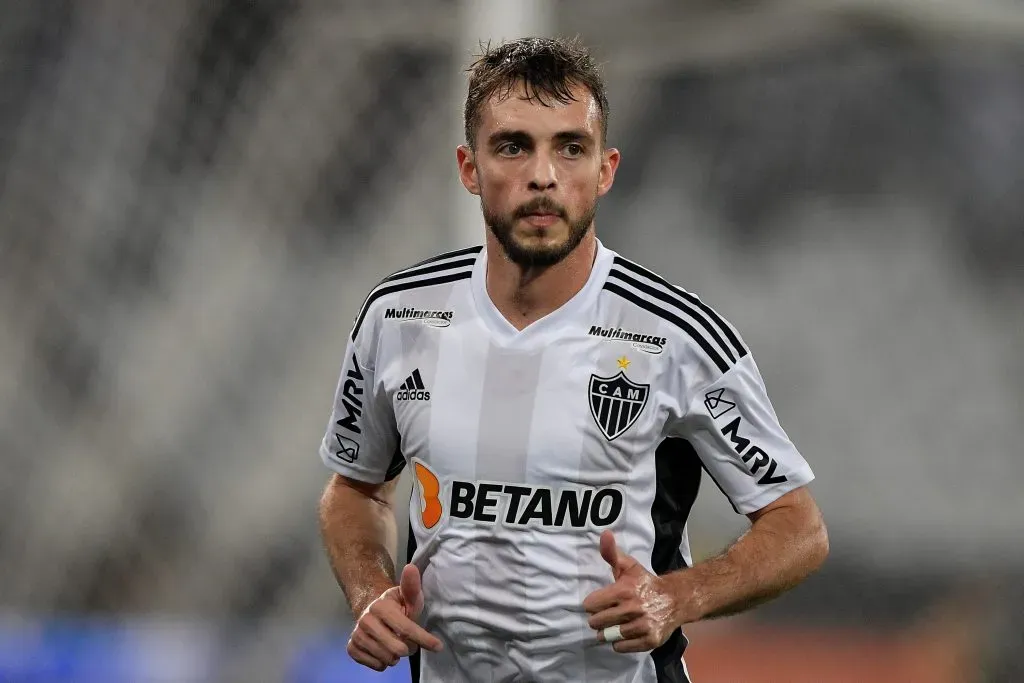 Foto: Thiago Ribeiro/AGIF – Hyoran: meia está fora do próximo jogo do Galo na Libertadores