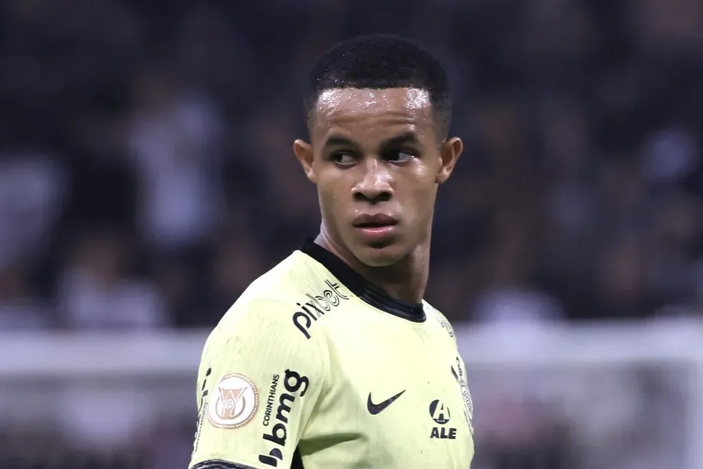 SP – SAO PAULO – 22/09/2023 – BRASILEIRO A 2023, CORINTHIANS X BOTAFOGO – Pedro jogador do Corinthians durante partida contra o Botafogo no estadio Arena Corinthians pelo campeonato Brasileiro A 2023. Foto: Marcello Zambrana/AGIF