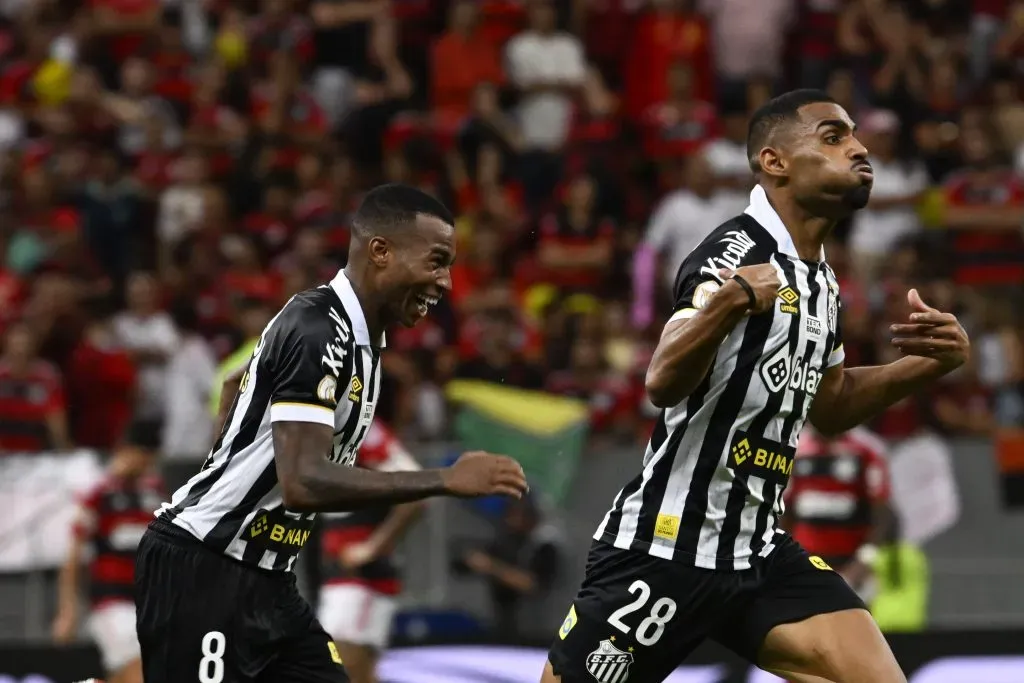 Foto: Mateus Bonomi/AGIF – Joaquim fez o gol da vitória contra o Flamengo