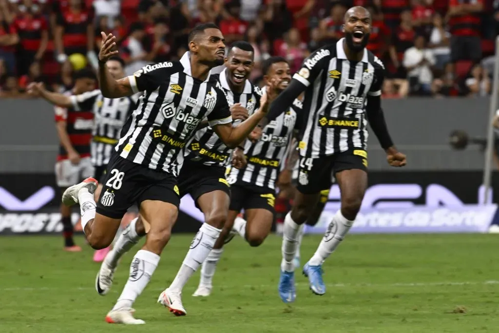 Foto: Mateus Bonomi/AGIF – Joaquim deu a vitória para o Santos