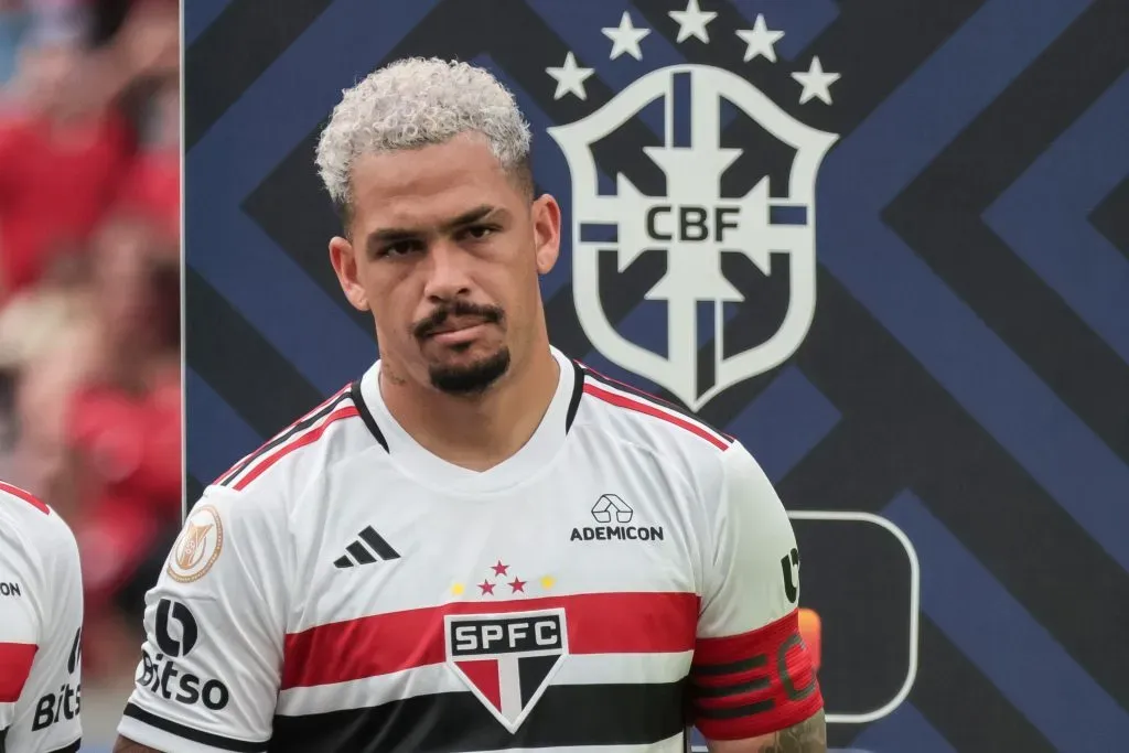 Luciano pode não ficar no São Paulo em 2024.  Foto: Robson Mafra/AGIF