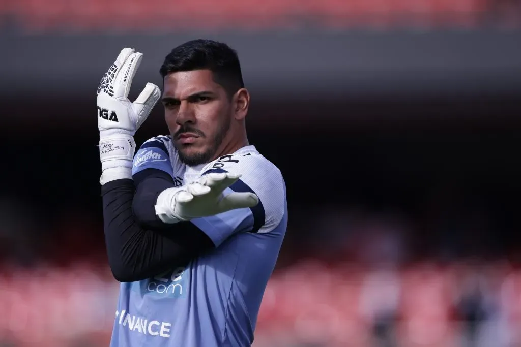 João Paulo, super goleiro do Santos. Foto: Ettore Chiereguini/AGIF