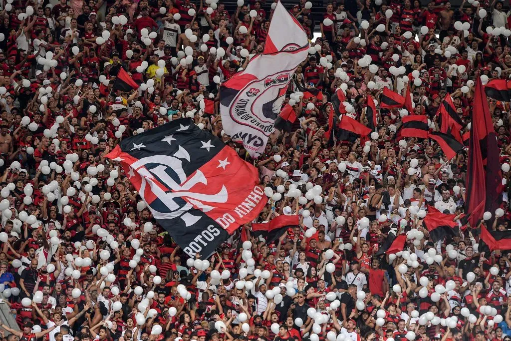 Torcida do Flamengo durante partida contra Vasco no estadio Maracana pelo Campeonato Brasileiro  203. Foto: Thiago Ribeiro/AGIF