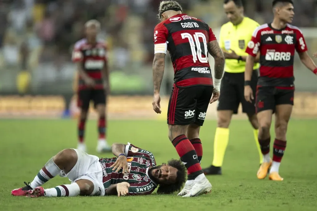 Foto: Jorge Rodrigues/AGIF – Flamengo encara agora o Fluminense