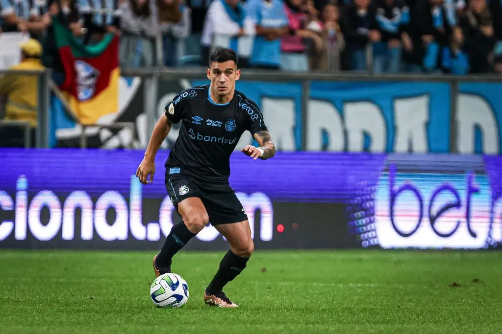 Foto: Maxi Franzoi/AGIF – Cristaldo voltará a ser titular do Grêmio, contra o Corinthians