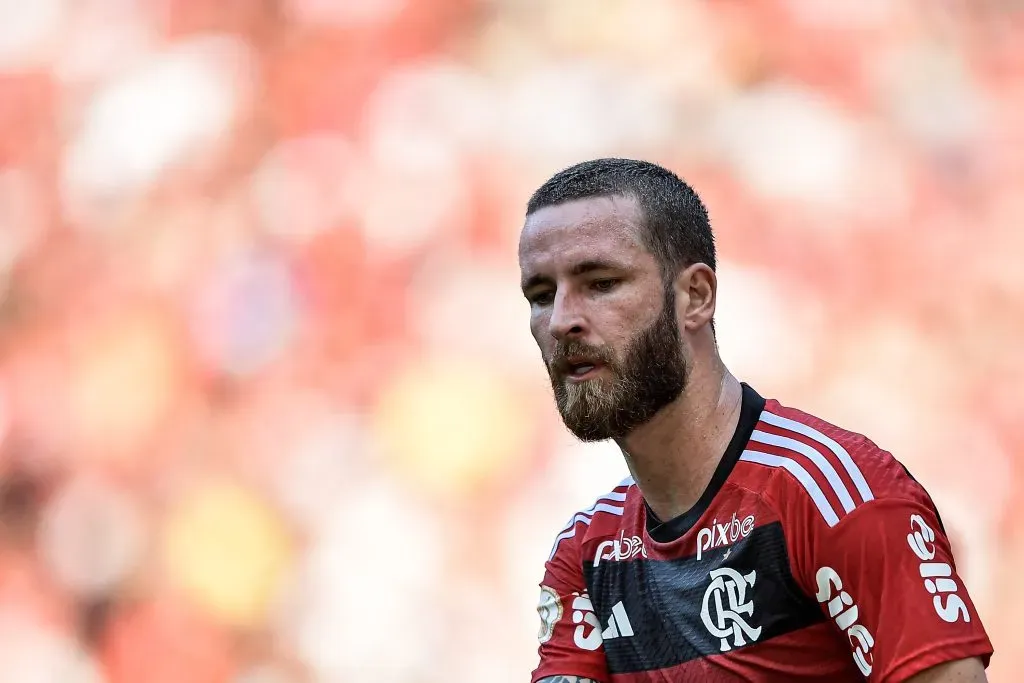 Léo Pereira no Flamengo. Foto: Thiago Ribeiro/AGIF